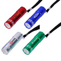 9 LED Lights with Aluminum Body Wrist Strap and Batteries Included